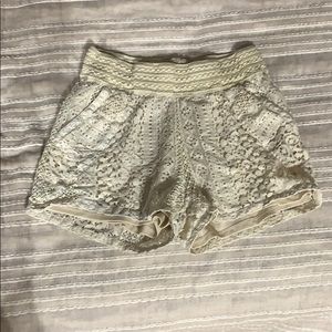 Lace shorts